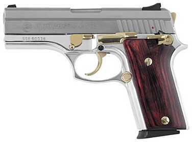 Taurus PT945 45 ACP 4.25" Barrel Stainless Steel Gold Rosewood Grip 9 Round Semi Automatic Pistol 1945049GR